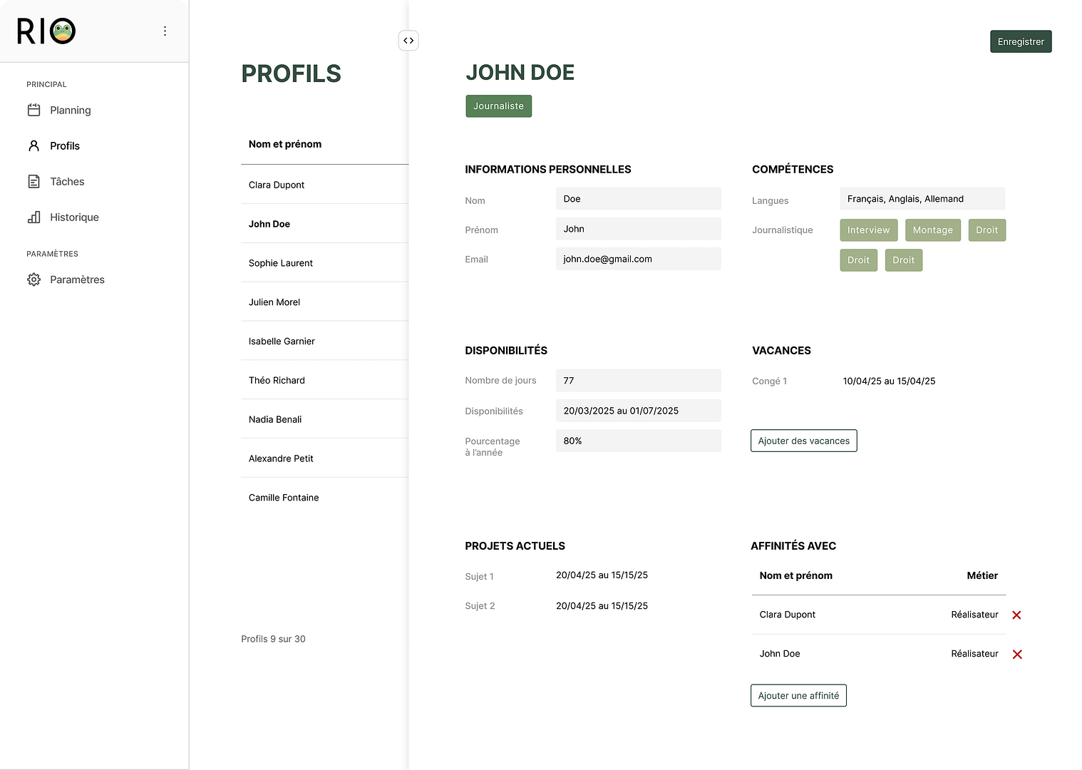 Details pro Modification