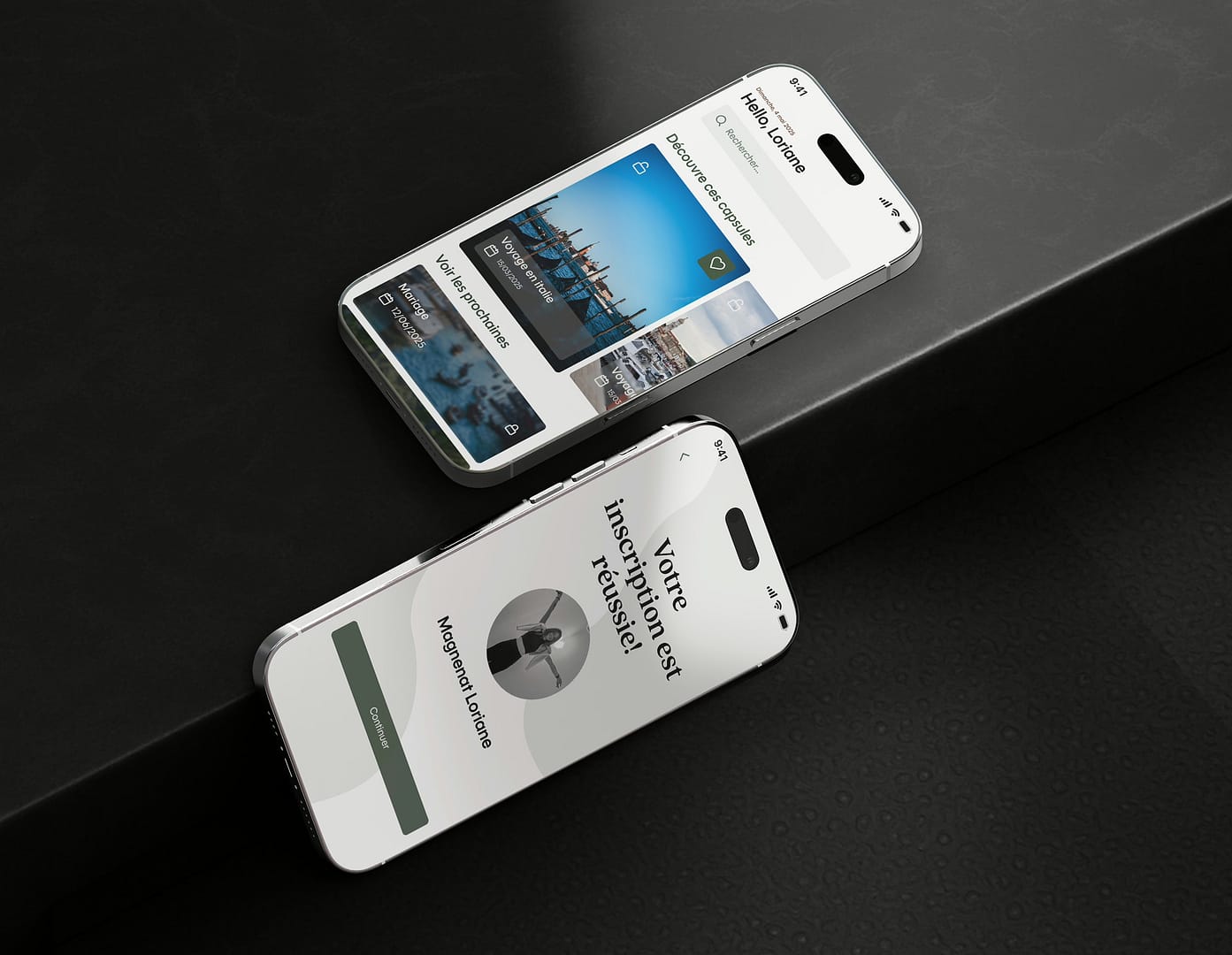 Mockup timevault