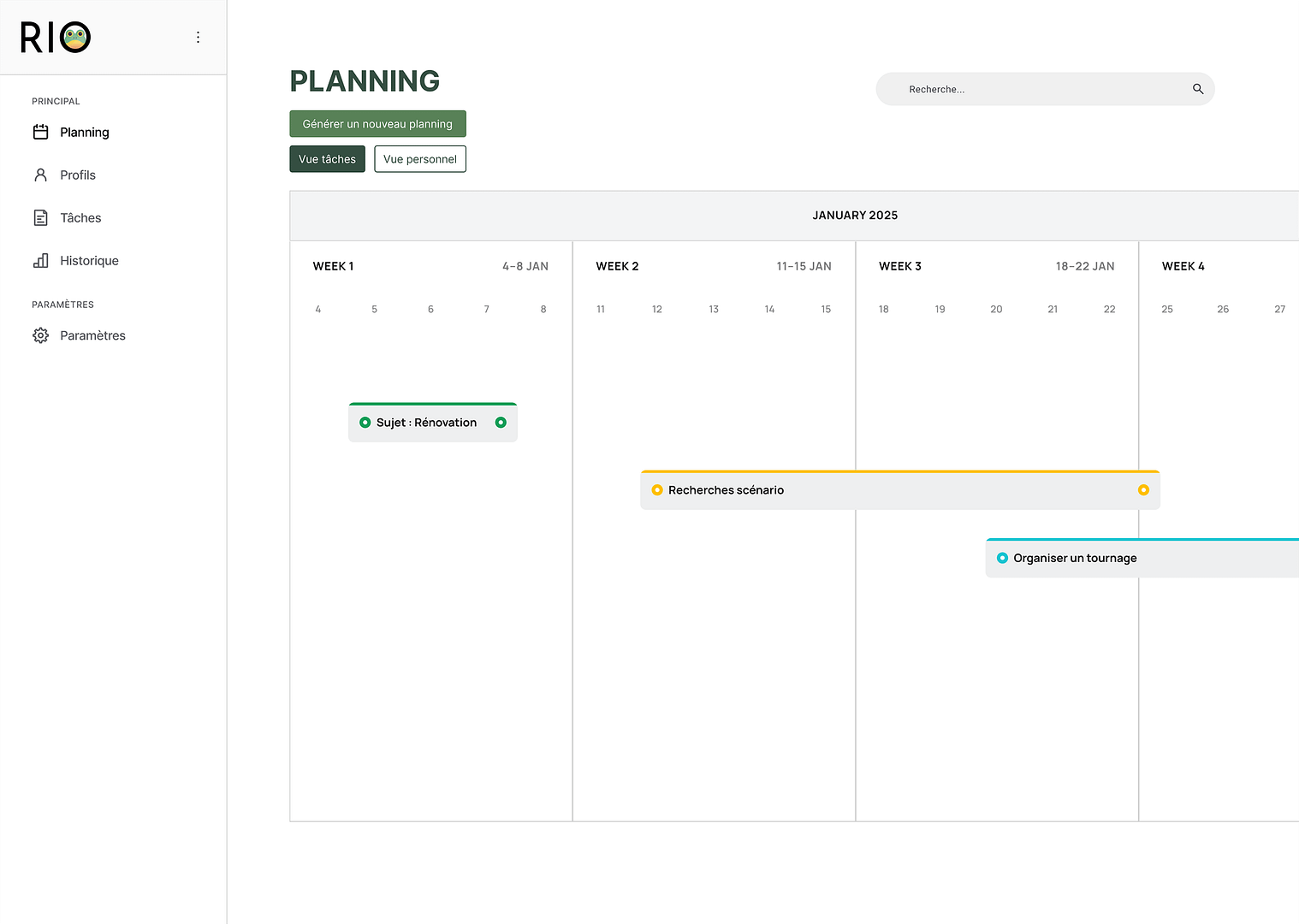 planning